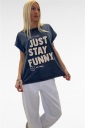t-shirt in cotone funny